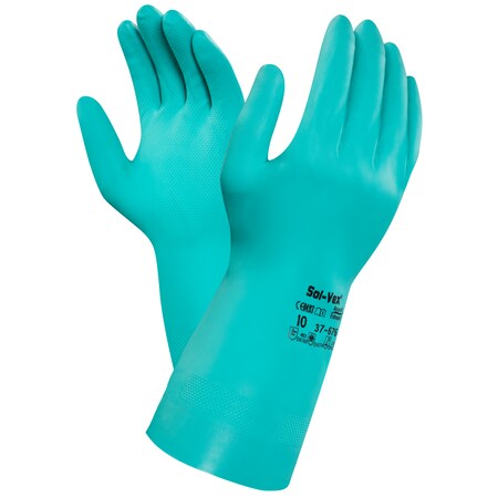 Ansell Ansell Sol-Vex Ii 37-676 Nitrile Gloves, 9 117723